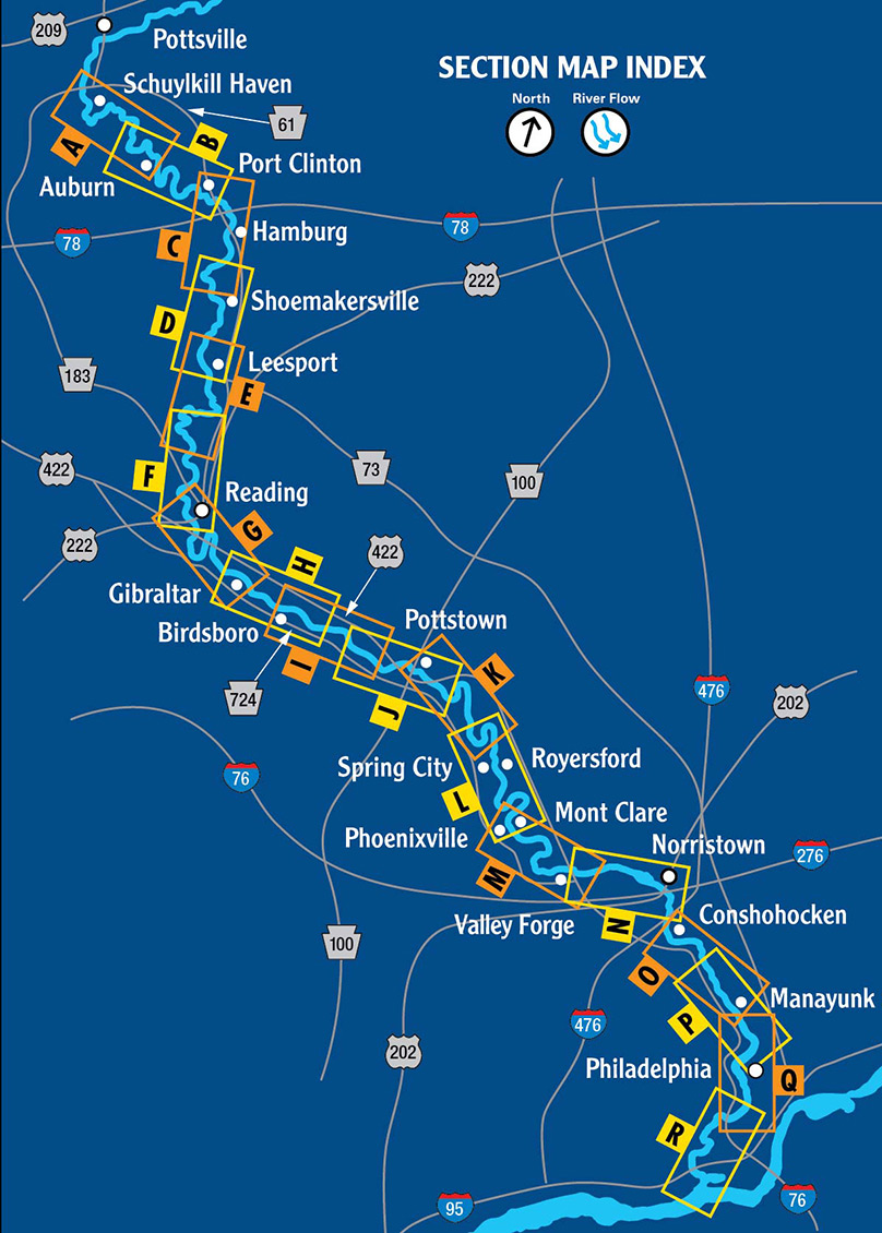 Schuylkill River Trail Interactive Map Schuylkill River Water Trail - Schuylkill River Greenways